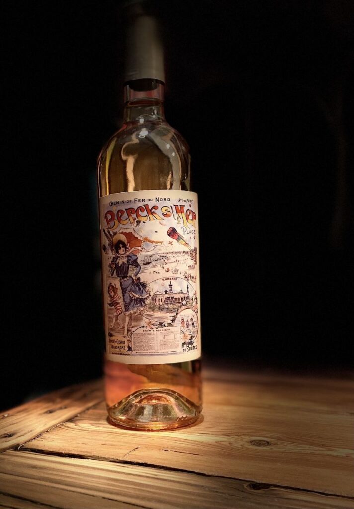 Le rosé plage Berck sur mer (1 bouteille 75 cl) 